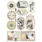 Blocco di Carte Scrap Typographic Creative Pad A4