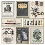 Blocco di Carte Scrap Typographic Pad cm 20 x 20