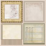 Blocco di Carte Scrap Typographic Pad cm 20 x 20