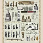 Blocco di Carte Scrap Typographic Paper Pad cm 30 x 30