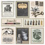 Blocco di Carte Scrap Typographic Patterns Pad cm 30 x 30