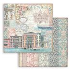 Blocco di Carte Scrap Venice City of Art cm 20 X 20