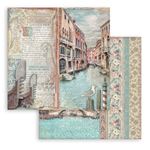 Blocco di Carte Scrap Venice City of Art cm 20 X 20