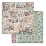 Blocco di Carte Scrap Venice City of Art cm 20 X 20