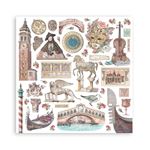 Blocco di Carte Scrap Venice City of Art cm 20 X 20