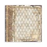 Blocco di Carte Scrap Vintage Library cm 20 X 20