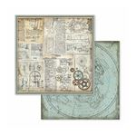 Blocco di Carte Scrap Voyages Fantastiques cm 20 x 20