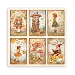 Blocco di Carte Scrap Whispering Woods cm 20 X 20