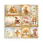 Blocco di Carte Scrap Whispering Woods cm 20 X 20