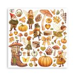Blocco di Carte Scrap Whispering Woods cm 20 X 20