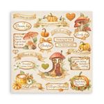 Blocco di Carte Scrap Whispering Woods cm 20 X 20