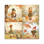Blocco di Carte Scrap Whispering Woods cm 30 X 30
