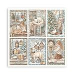 Blocco di Carte Scrap White Christmas cm 30 X 30