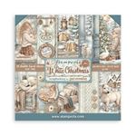 Blocco di Carte Scrap White Christmas cm 30 X 30