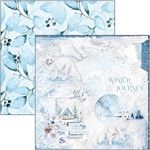 Blocco di Carte Scrap Winter Journey cm 20 x 20