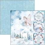 Blocco di Carte Scrap Winter Journey cm 20 x 20