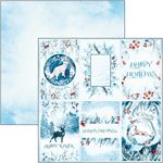 Blocco di Carte Scrap Winter Journey cm 20 x 20