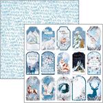 Blocco di Carte Scrap Winter Journey cm 20 x 20