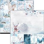 Blocco di Carte Scrap Winter Journey cm 30 x 30