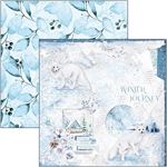 Blocco di Carte Scrap Winter Journey cm 30 x 30