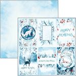 Blocco di Carte Scrap Winter Journey cm 30 x 30