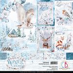 Blocco di Carte Scrap Winter Journey cm 30 x 30