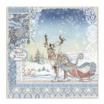 Blocco di Carte Scrap Winter Tales cm 15 x 15