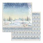 Blocco di Carte Scrap Winter Tales cm 15 x 15