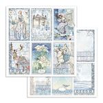 Blocco di Carte Scrap Winter Tales cm 15 x 15