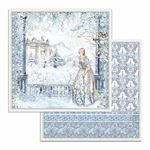 Blocco di Carte Scrap Winter Tales cm 15 x 15