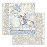Blocco di Carte Scrap Winter Tales cm 15 x 15