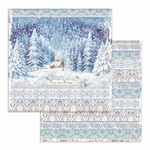 Blocco di Carte Scrap Winter Tales cm 15 x 15