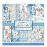 Blocco di Carte Scrap Winter Tales cm 15 x 15