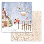 Blocco di Carte Scrap Winter Valley cm 20 X 20