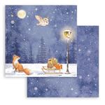 Blocco di Carte Scrap Winter Valley cm 20 X 20