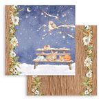 Blocco di Carte Scrap Winter Valley cm 20 X 20