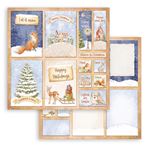 Blocco di Carte Scrap Winter Valley cm 20 X 20