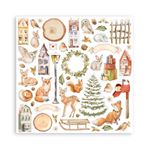 Blocco di Carte Scrap Winter Valley cm 20 X 20