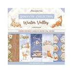 Blocco di Carte Scrap Winter Valley cm 20 X 20