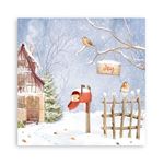 Blocco di Carte Scrap Winter Valley cm 30 X 30