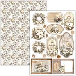 Blocco di Carte Scrap Winter season Creative Pad A4