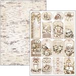 Blocco di Carte Scrap Winter season Creative Pad A4