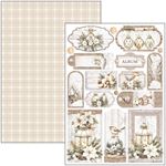 Blocco di Carte Scrap Winter season Creative Pad A4