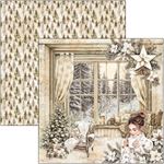 Blocco di Carte Scrap Winter season Paper Pad cm 20 x 20