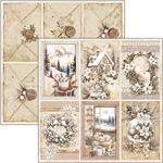 Blocco di Carte Scrap Winter season Paper Pad cm 20 x 20