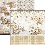 Blocco di Carte Scrap Winter season Patterns Pad cm 30 x 30