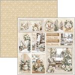 Blocco di Carte Scrap Winter season Patterns Pad cm 30 x 30