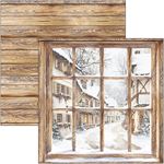 Blocco di Carte Scrap Winter season Patterns Pad cm 30 x 30