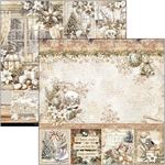 Blocco di Carte Scrap Winter season cm 30 x 30