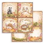 Blocco di Carte Scrap Woodland cm 30 X 30